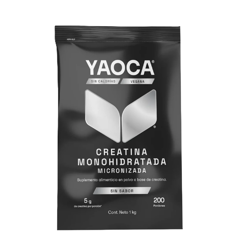 CREATINA MONOHIDRATADA 1KG 200 SERV SIN SABOR