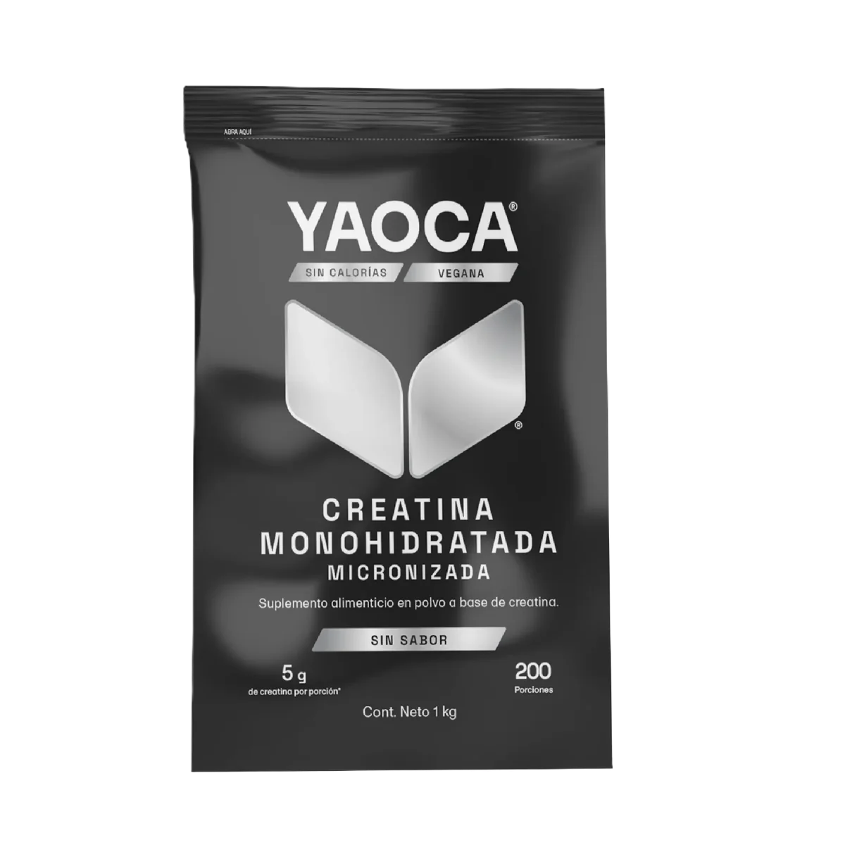CREATINA MONOHIDRATADA 1KG 200 SERV SIN SABOR
