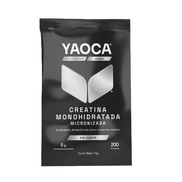 CREATINA MONOHIDRATADA 1KG 200 SERV SIN SABOR