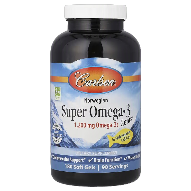 Carlson Labs Elite Omega-3 Gems 180sg