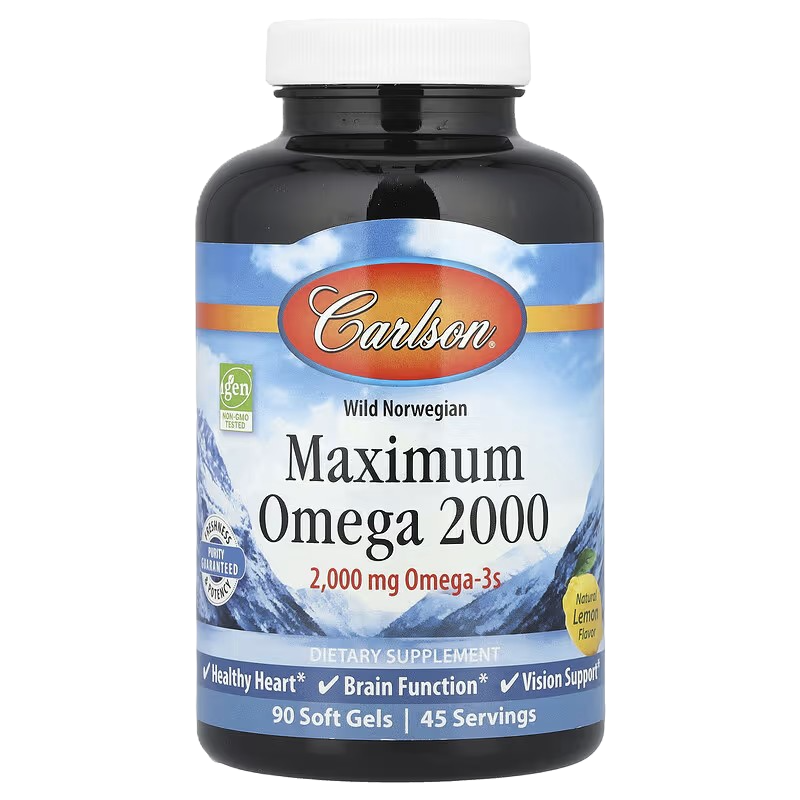 Carlson Labs Maximum Omega 2000 mg 90 softgels