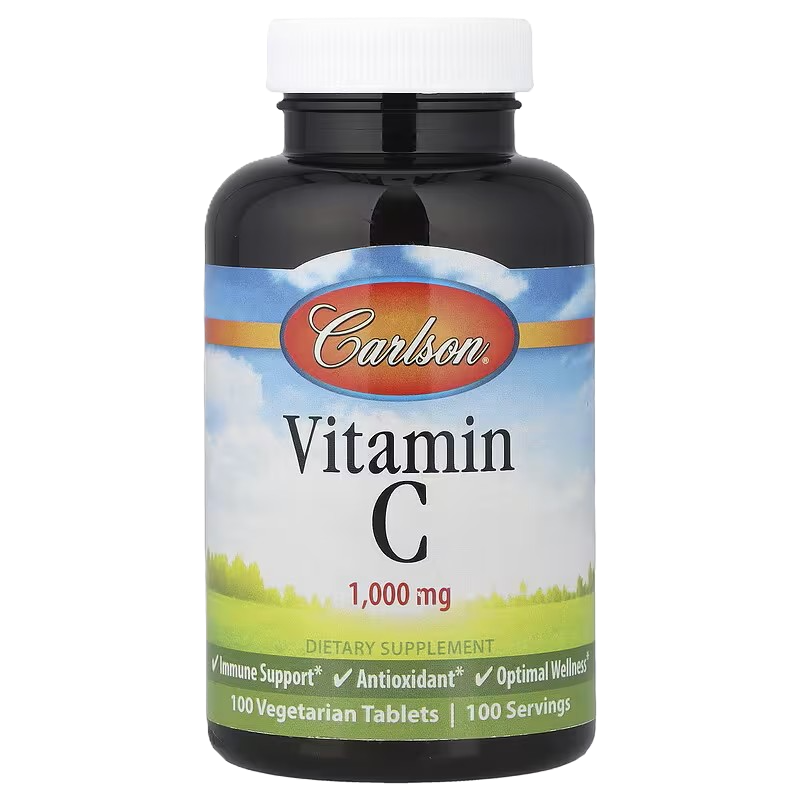 Carlson Labs Vitamin C 1000 mg 100 tablets