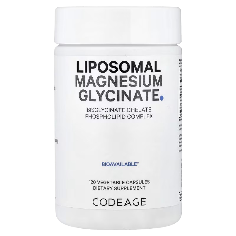 Codeage Glicinato de magnesio 120 cápsulas
