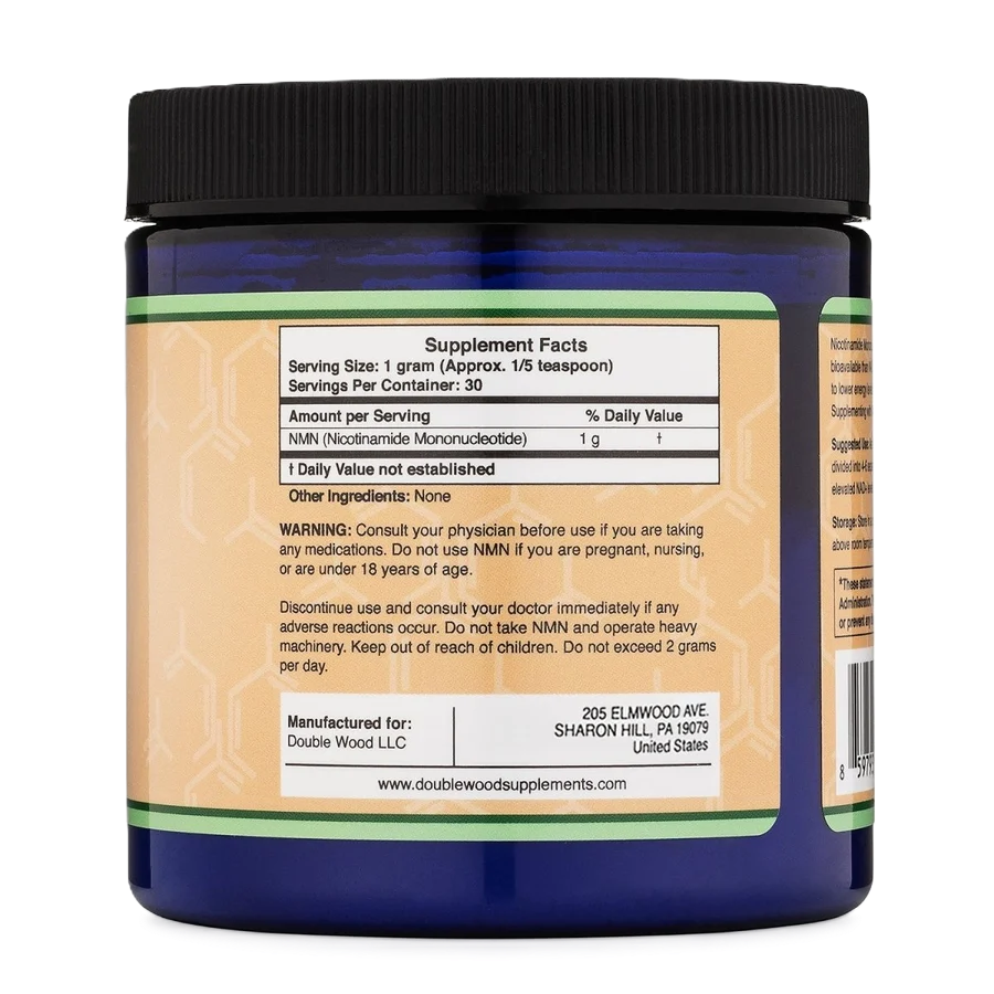 Double Wood NMN Bulk Powder