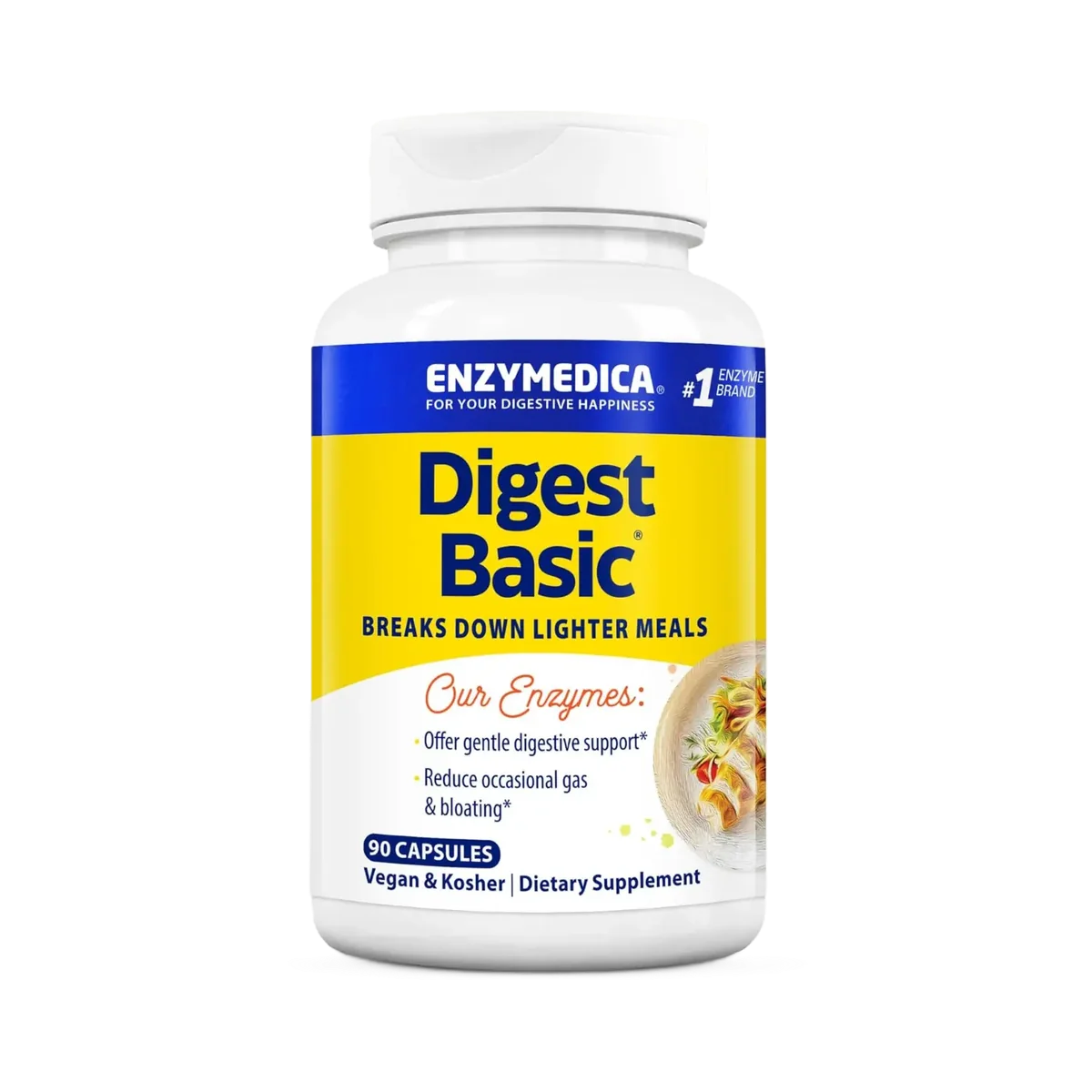 Enzymedica Digest Basic 90 Cápsulas