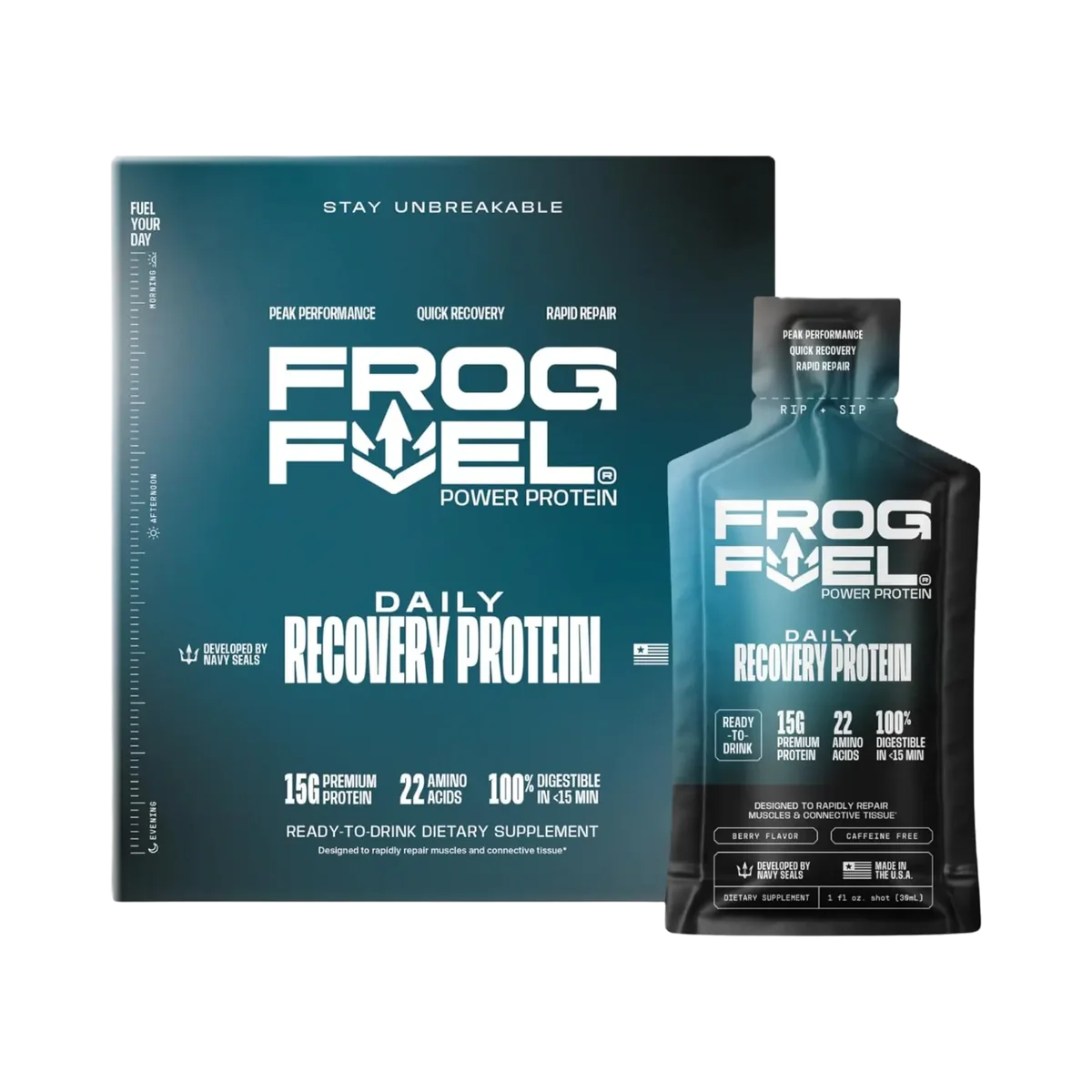 Frogfuel Power Protein de Colágeno 24 Shots