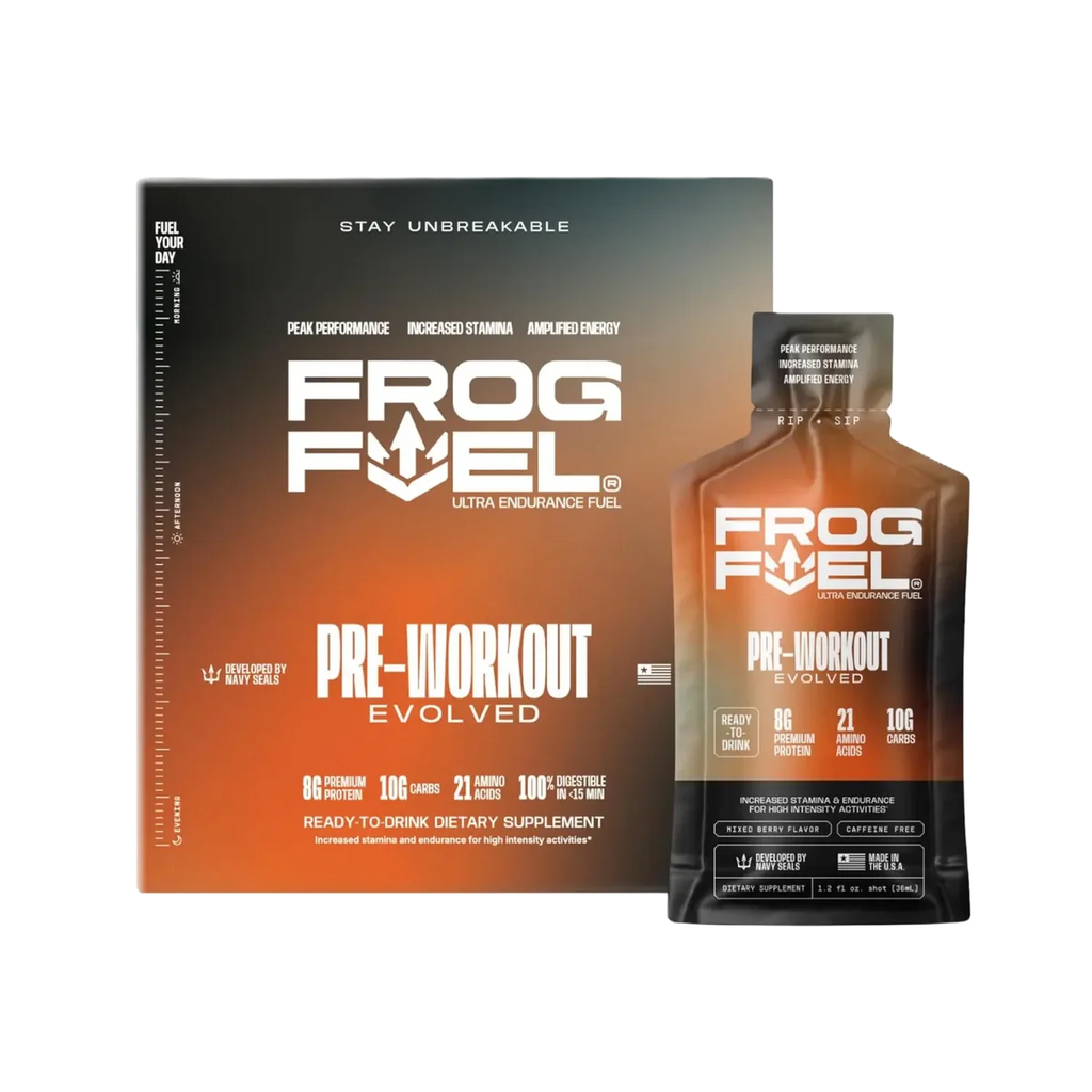 Frogfuel Ultra Pre Entreno + Proteína Líquida 24 Shots