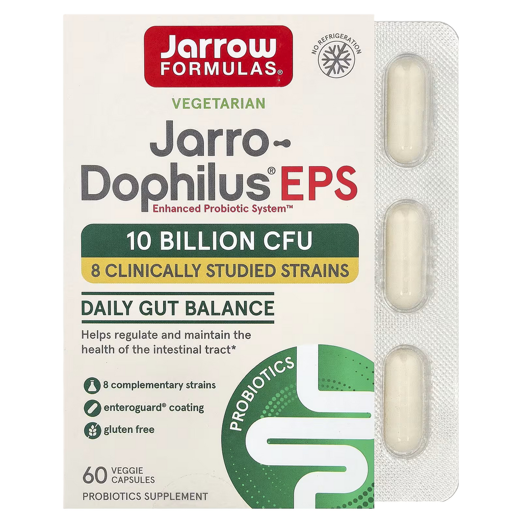 Jarrow Formulas Jarro-Dophilus EPS Probiotics 60 capsules