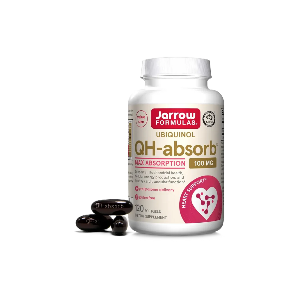 Jarrow Formulas Ubiquinol QH-Absorb 100mg 120 Cápsulas