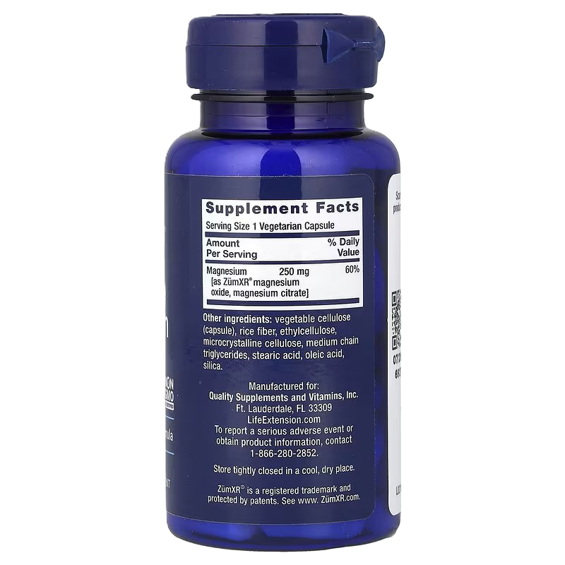 Life Extension Magnesium Extended Release 60 caps