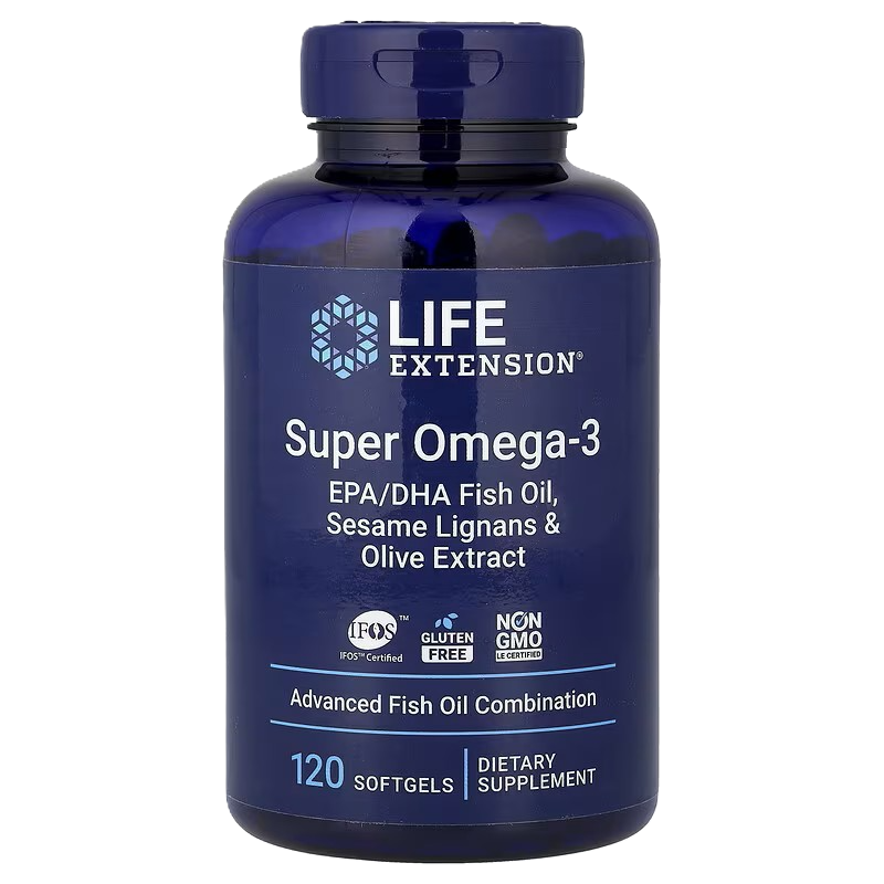 Life Extension Super Omega-3 120 softgels