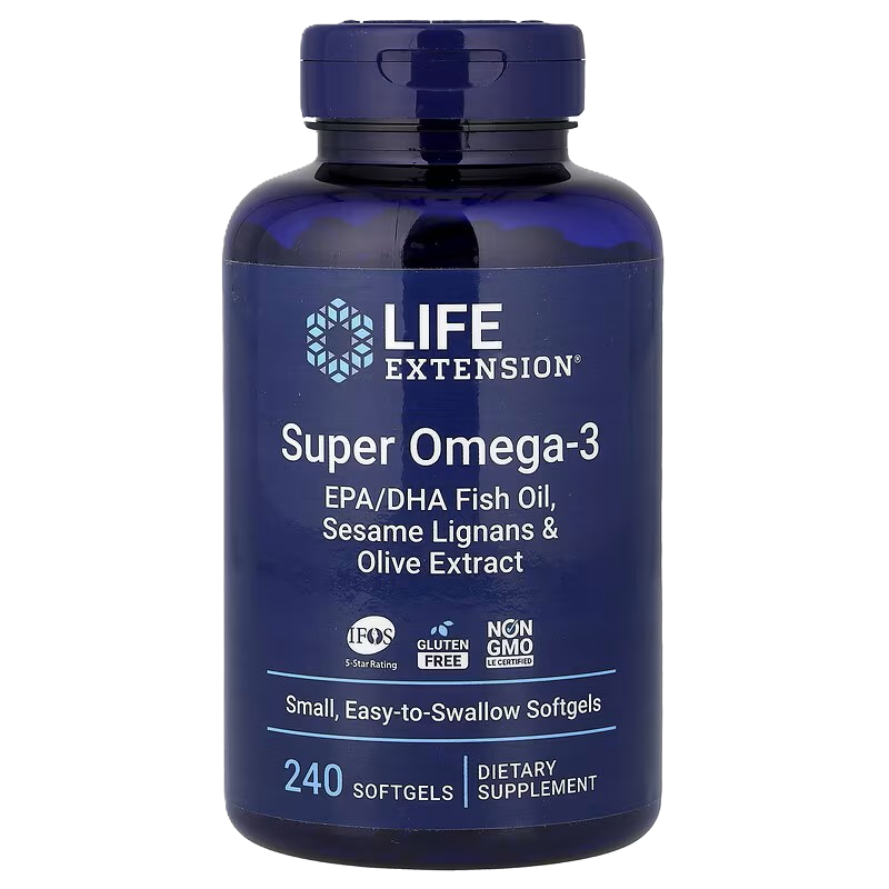 Life Extension Super Omega-3 240 softgels