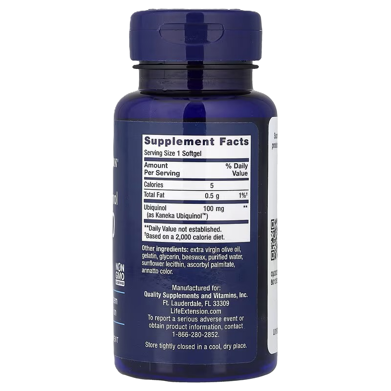 Life Extension Super Ubiquinol CoQ10 100 mg 60 softgels
