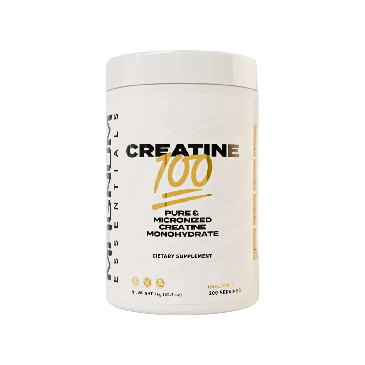 Magnum Essentials Creatine 100% Pura 200 Serv 1KG