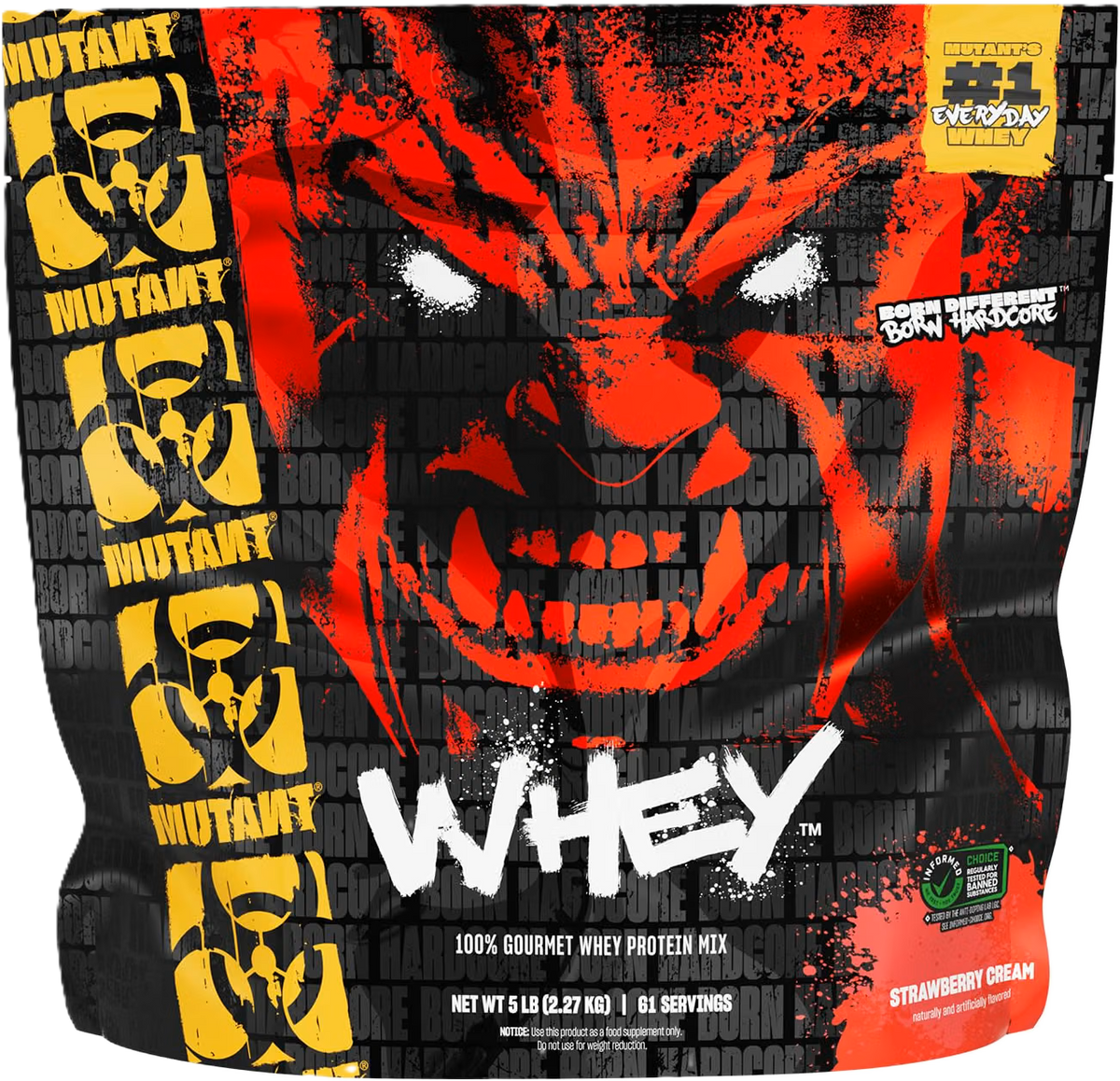 Mutant Whey Proteína - 4 Fuentes de Suero, 2.27 kg