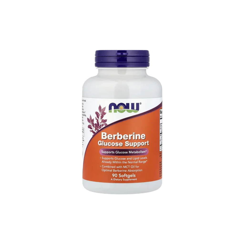 NOW Berberina Ayuda a Metabolizar la Glucosa 90 Cápsulas