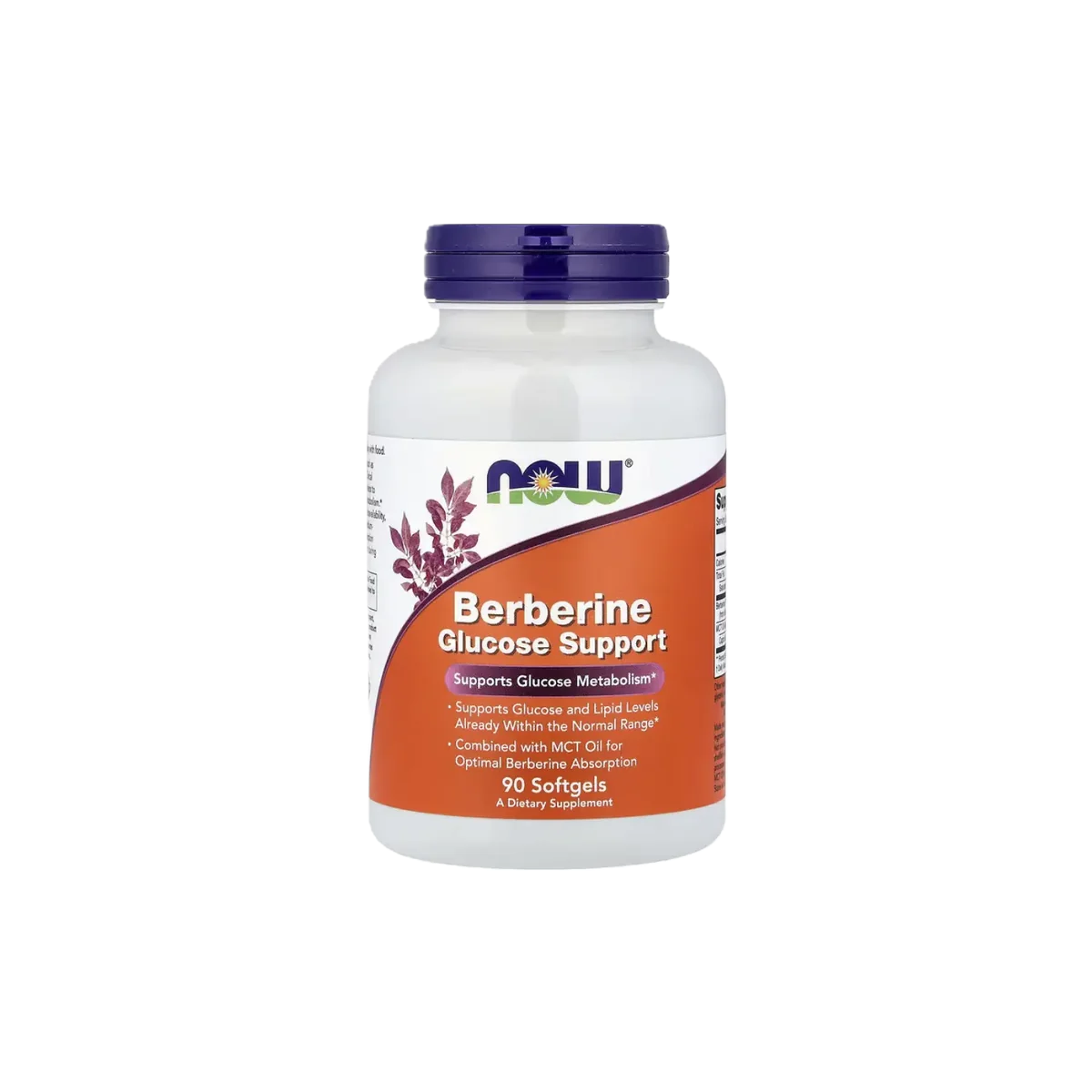 NOW Berberina Ayuda a Metabolizar la Glucosa 90 Cápsulas