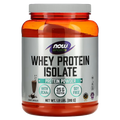 NOW Foods Whey Protein Isolate chocolate 816 g