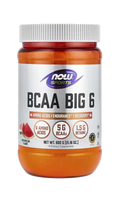NOW Foods BCAA Big 6 600 g Watermelon Flavor