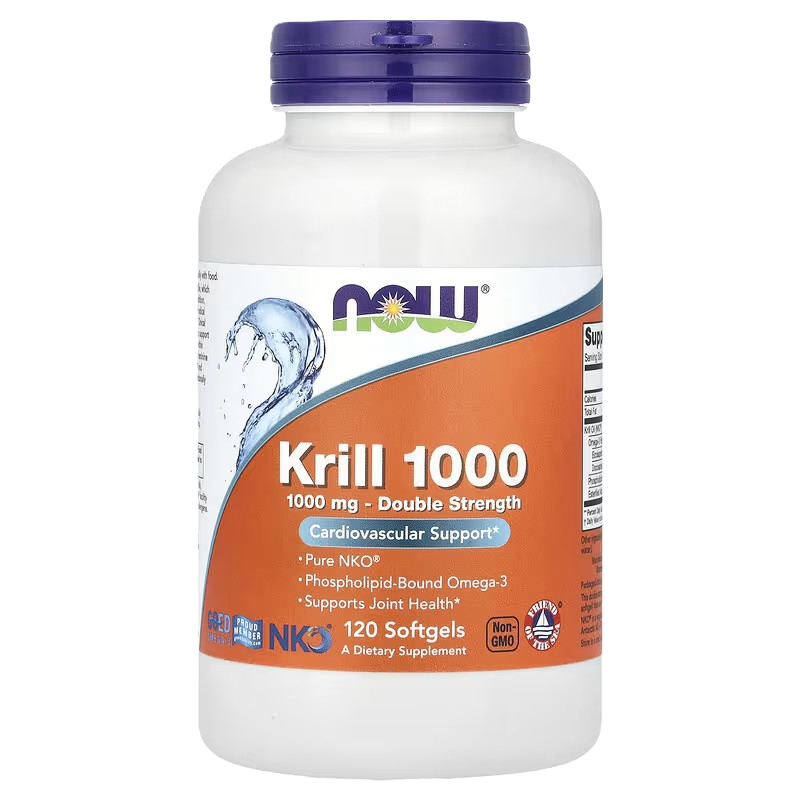 NOW Foods Krill 1000 120 softgels