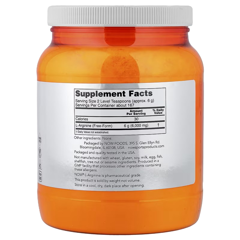 NOW Foods L-Arginine 1 kg