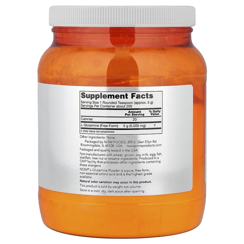 NOW Foods L-Glutamine 1 kg