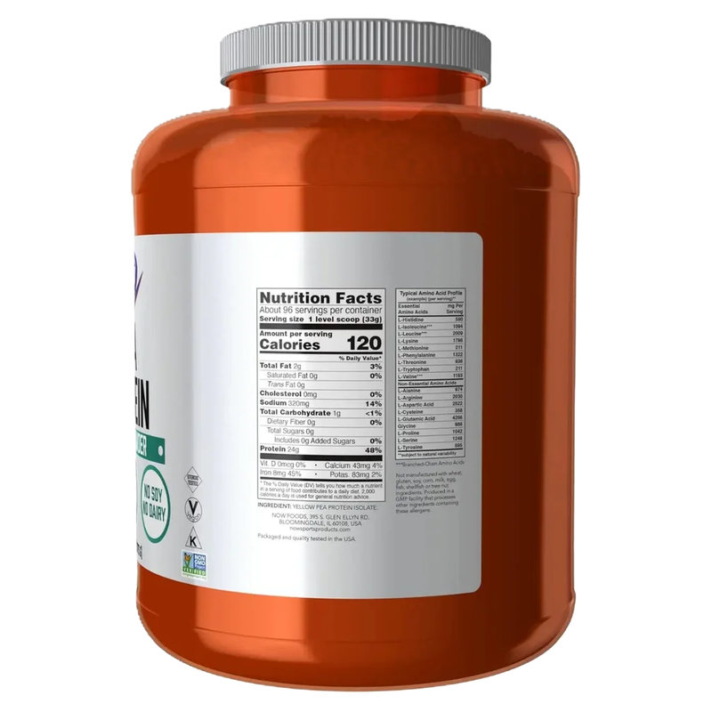 NOW Foods Pea Protein 7 lb