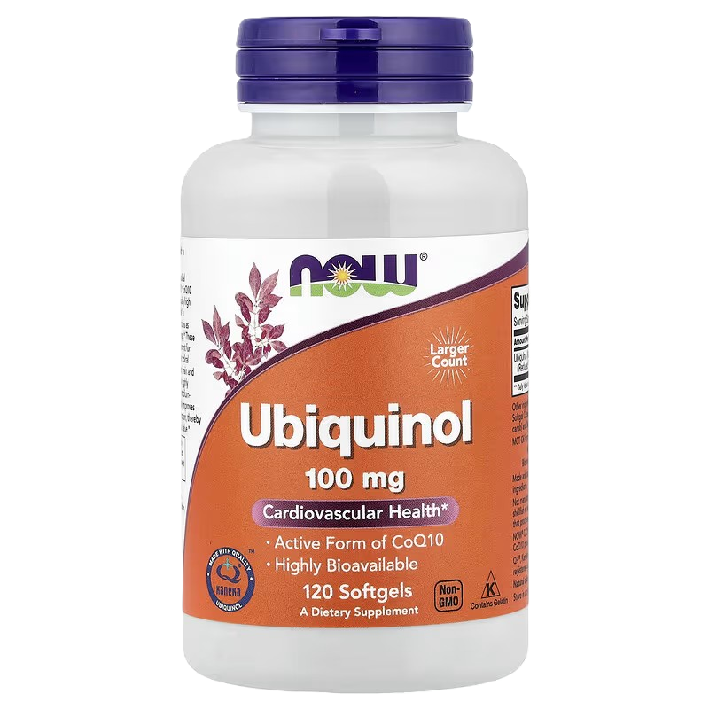 NOW Foods Ubiquinol 100 mg 120 softgels