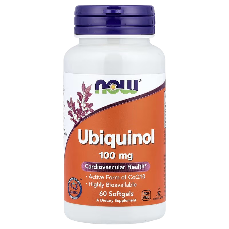 NOW Foods Ubiquinol 100 mg 60 softgels