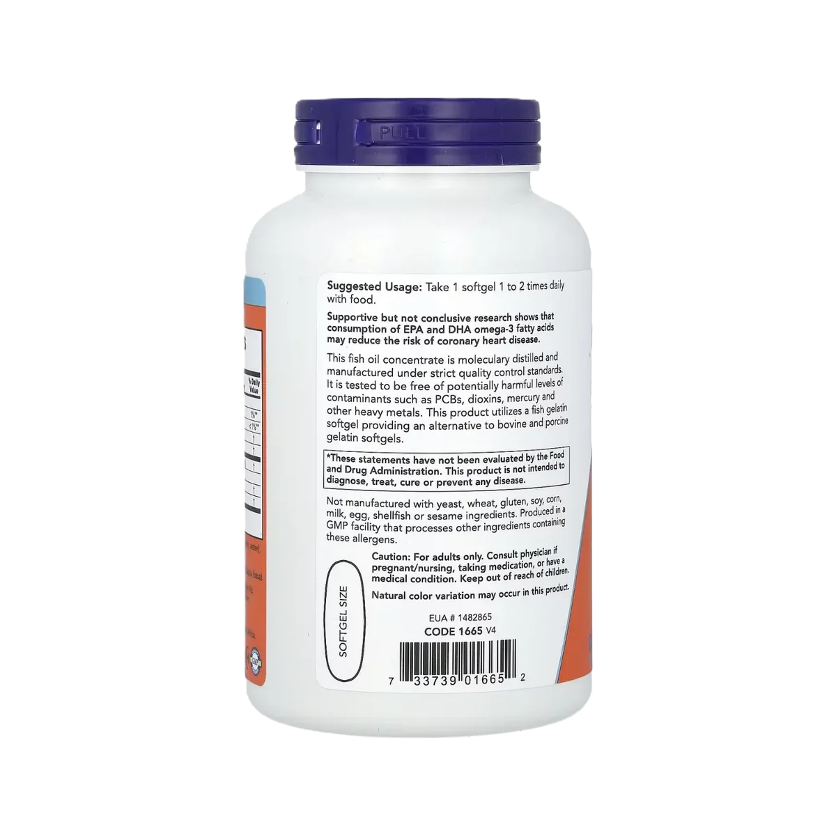 NOW Foods Ultra Omega-3 500 EPA/250 DHA 180 softgels