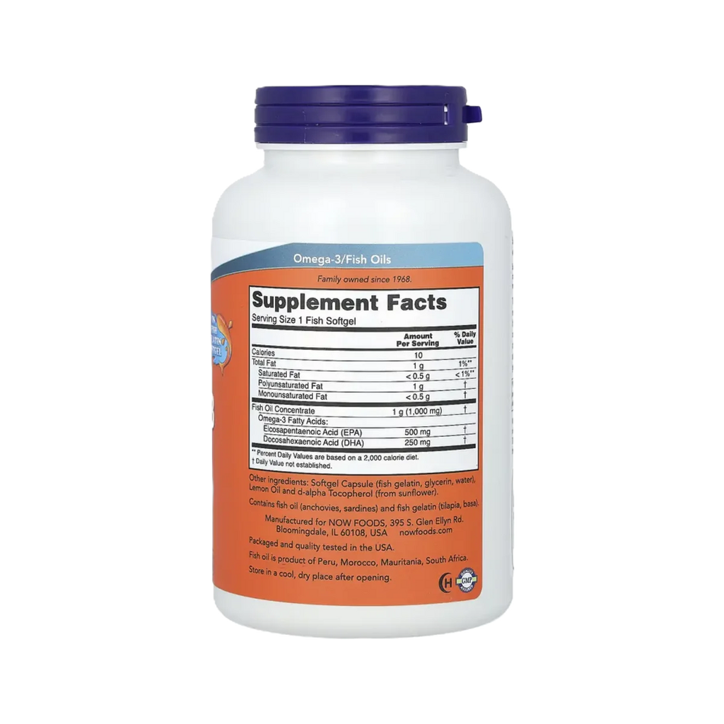NOW Foods Ultra Omega-3 500 EPA/250 DHA 180 softgels