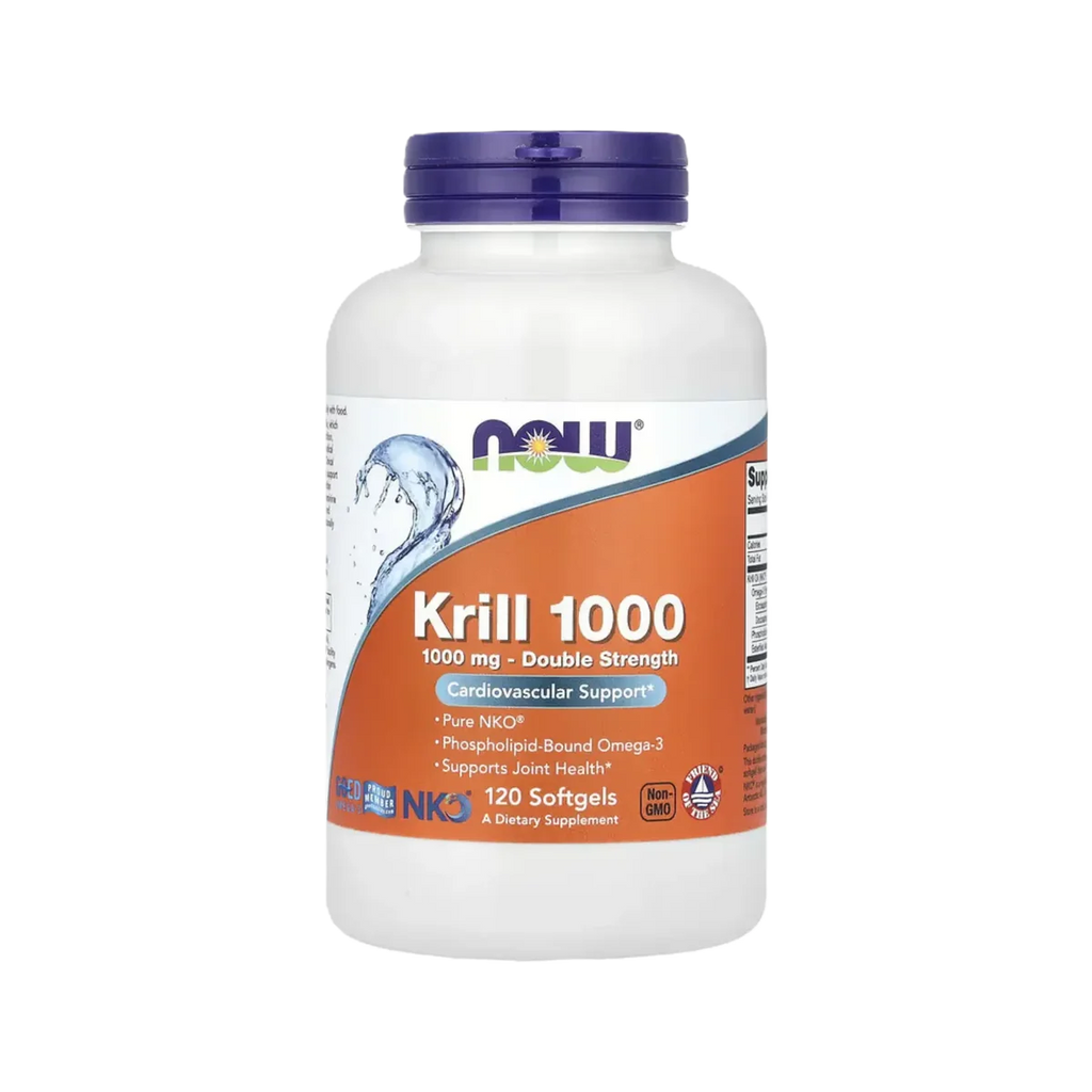 NOW Krill 1000 120 Softcaps