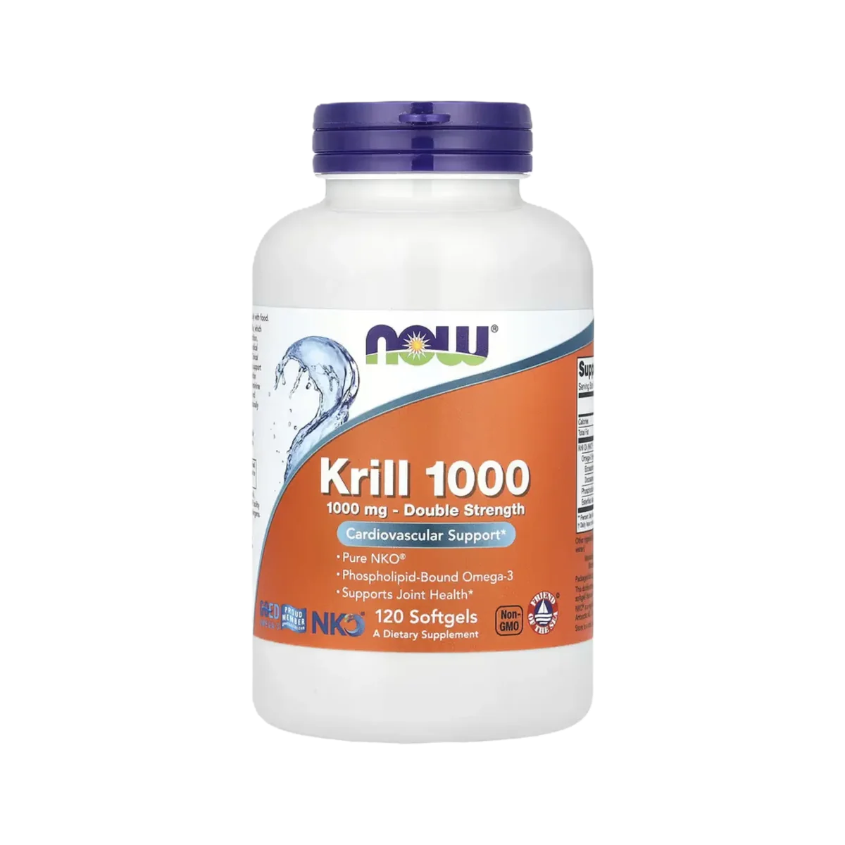 NOW Krill 1000 120 Softcaps