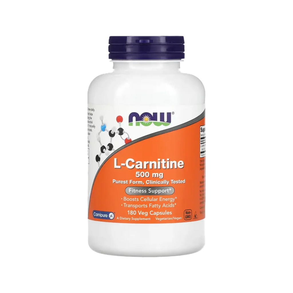 NOW L-Carnitina 500mg 180 Vegcaps