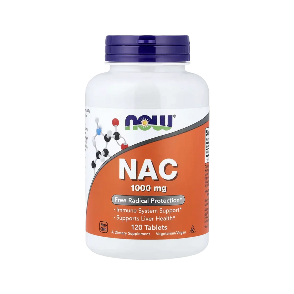 NOW NAC N-Acetil-Cisteína 1000mg