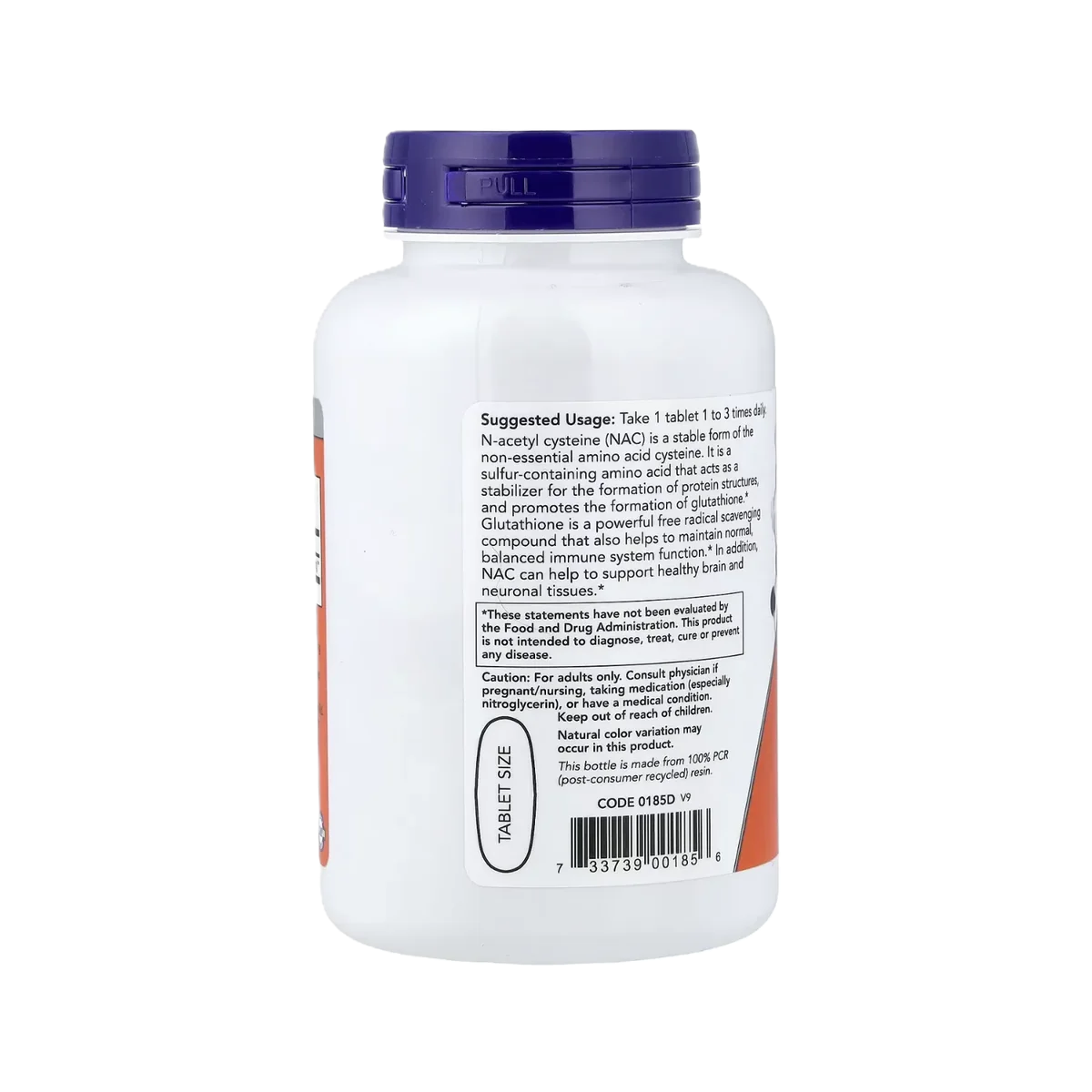 NOW NAC N-Acetil-Cisteína 1000mg