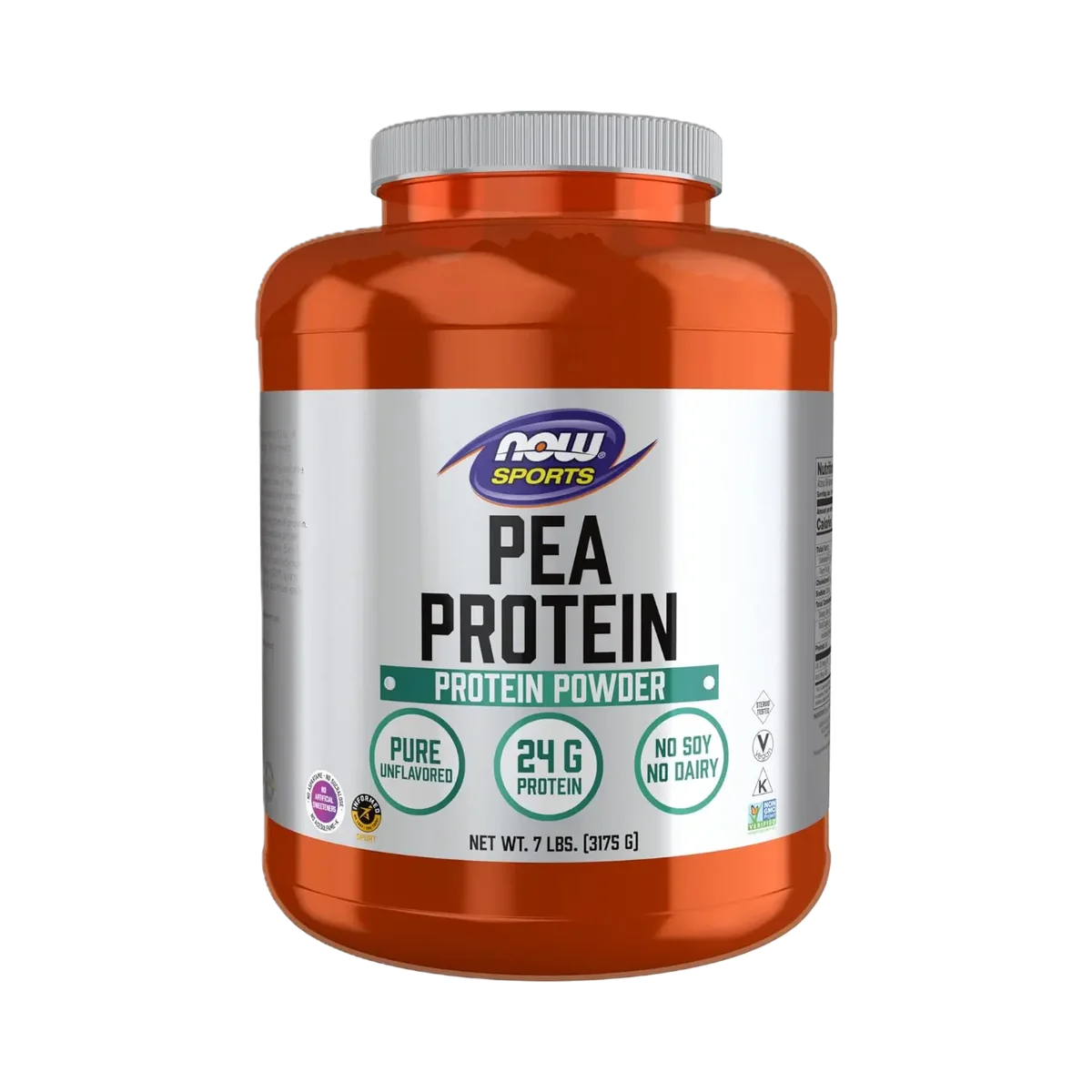 NOW Sports Proteína de Guisante Pura 7LB