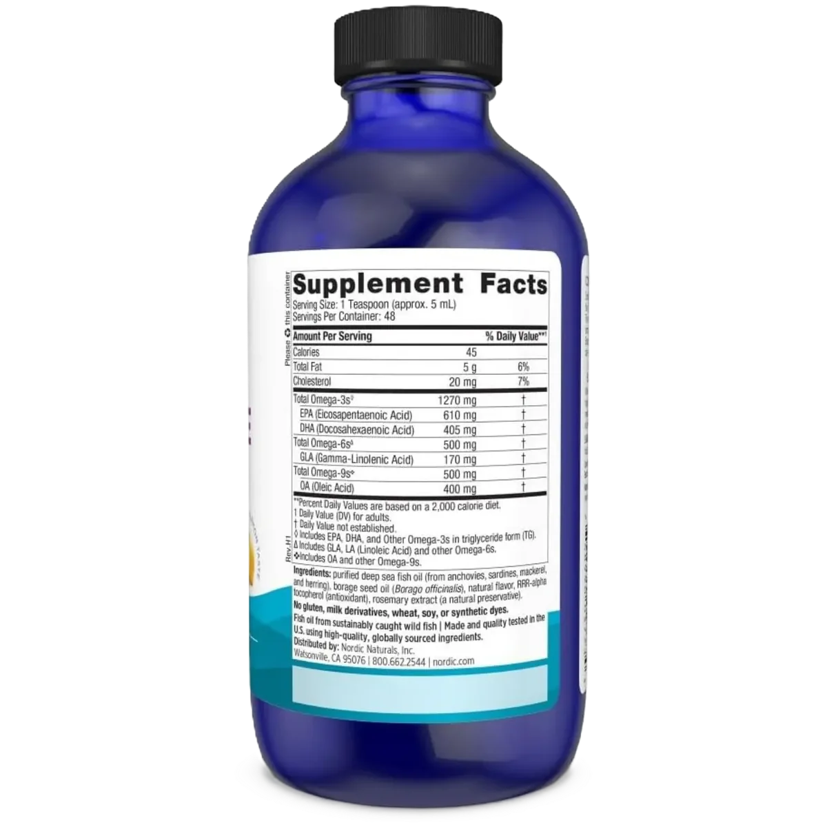 Nordic Naturals Complete Omega 1270 mg