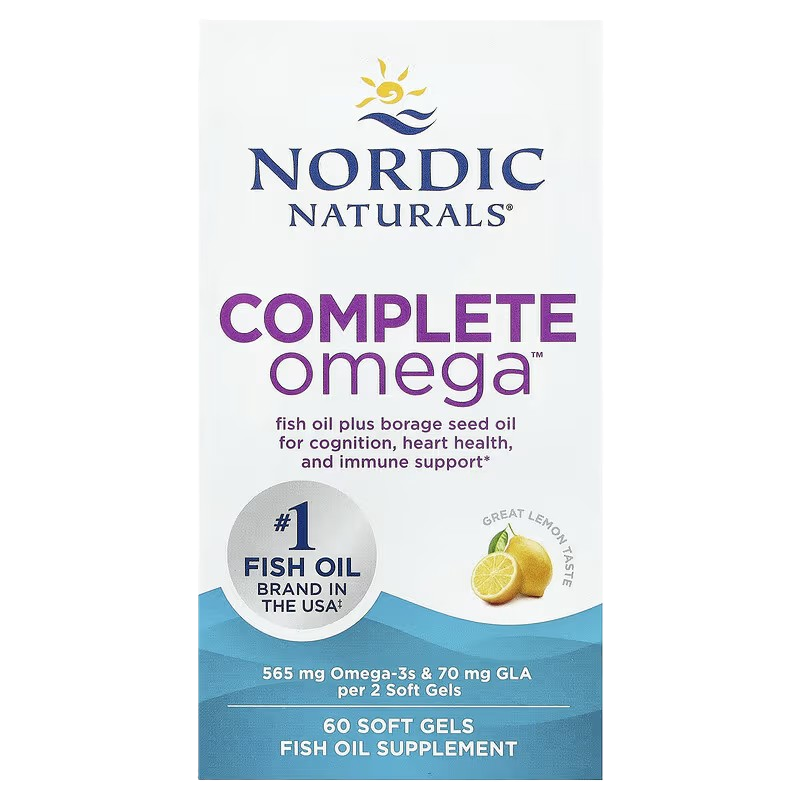 Nordic Naturals Complete Omega 3-6-9 60 softgels