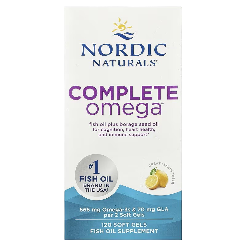 Nordic Naturals Complete Omega 565 mg 120 softgels