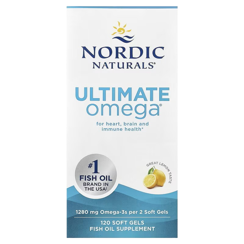 Nordic Naturals Ultimate Omega 1280 mg 120 softgels