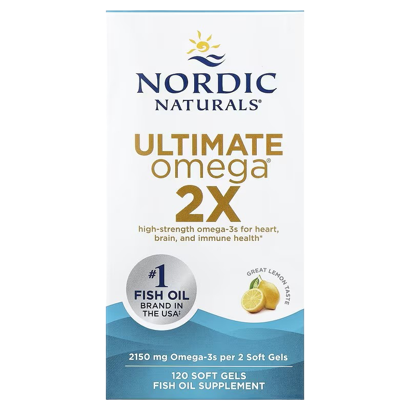 Nordic Naturals Ultimate Omega 2X 120 softgels