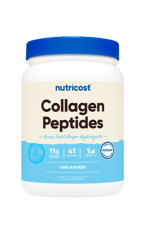 Nutricost Grass-Fed Collagen Peptides 1 lb