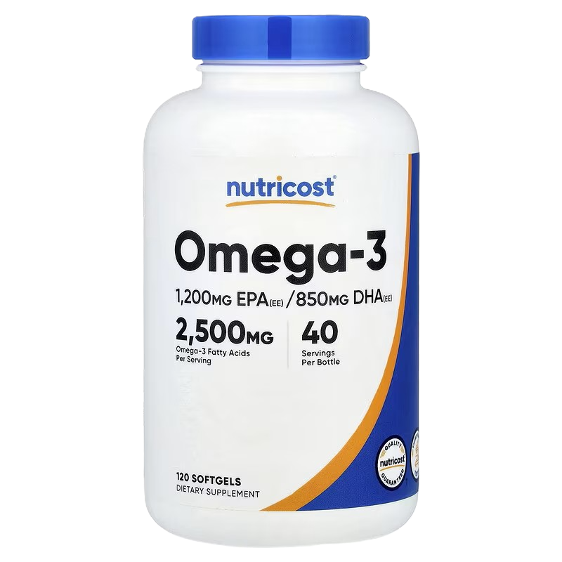 Nutricost Omega 3 2,500mg 120 Softgel