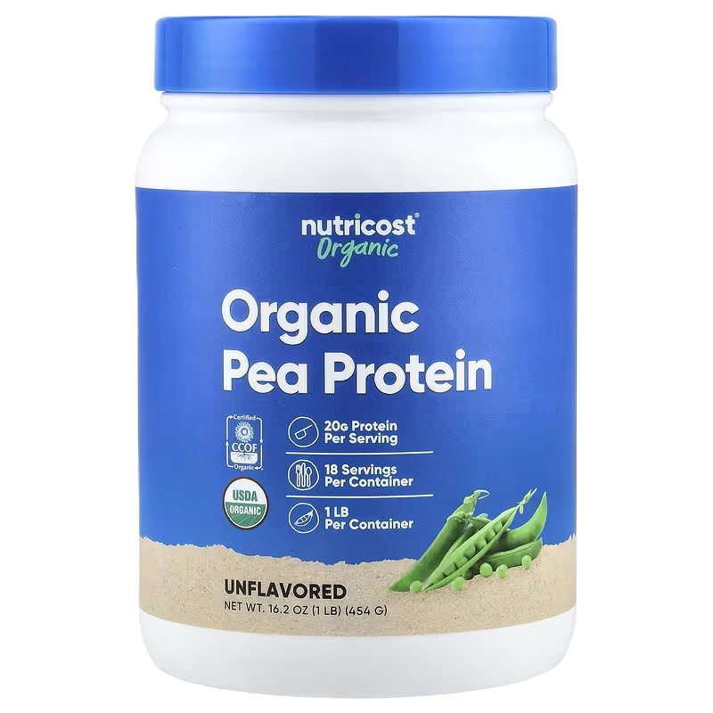 Nutricost Pea Protein Isolate Organic 1 lb