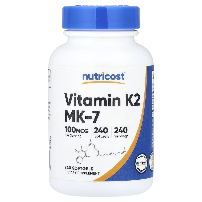 Nutricost Vitamina K2 MK-7 240 Softgels