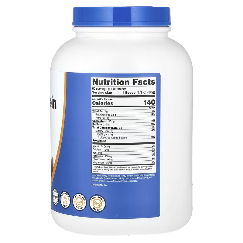 Nutricost Whey Protein Isolate chocolate 5 lb