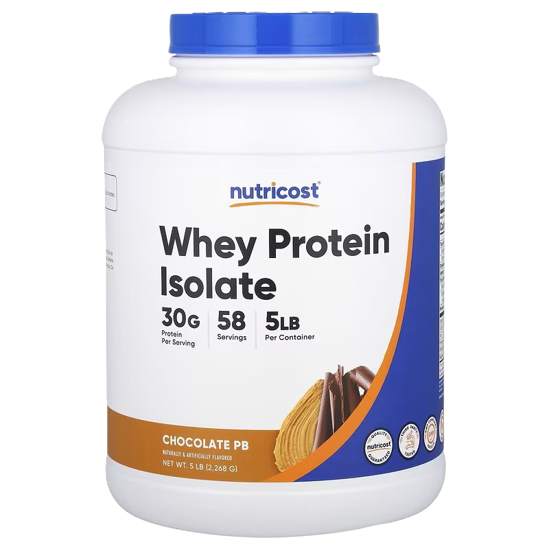 Nutricost Whey Protein Isolate Powder 5LB
