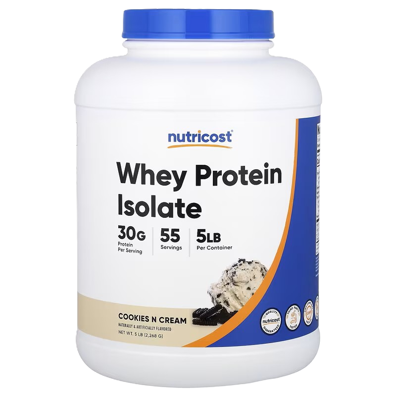 Nutricost Whey Protein Isolate Powder 5LB