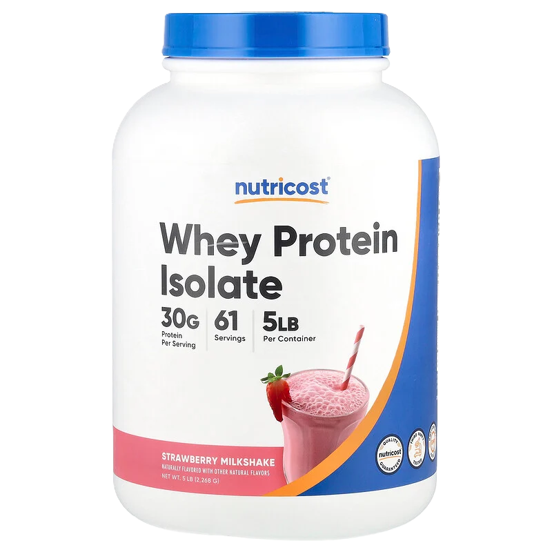 Nutricost Whey Protein Isolate Powder 5LB